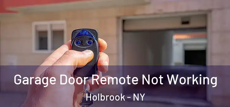  Garage Door Remote Not Working Holbrook - NY